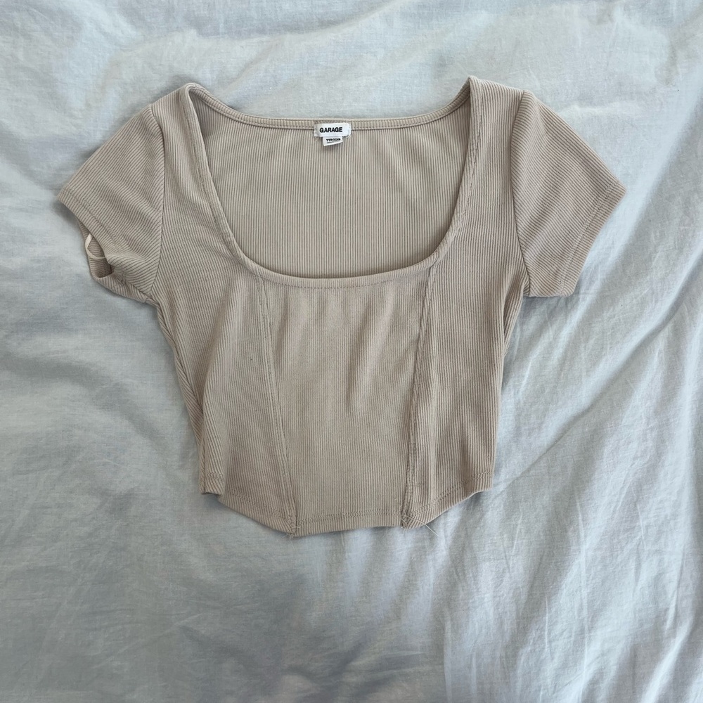 Garage crop top